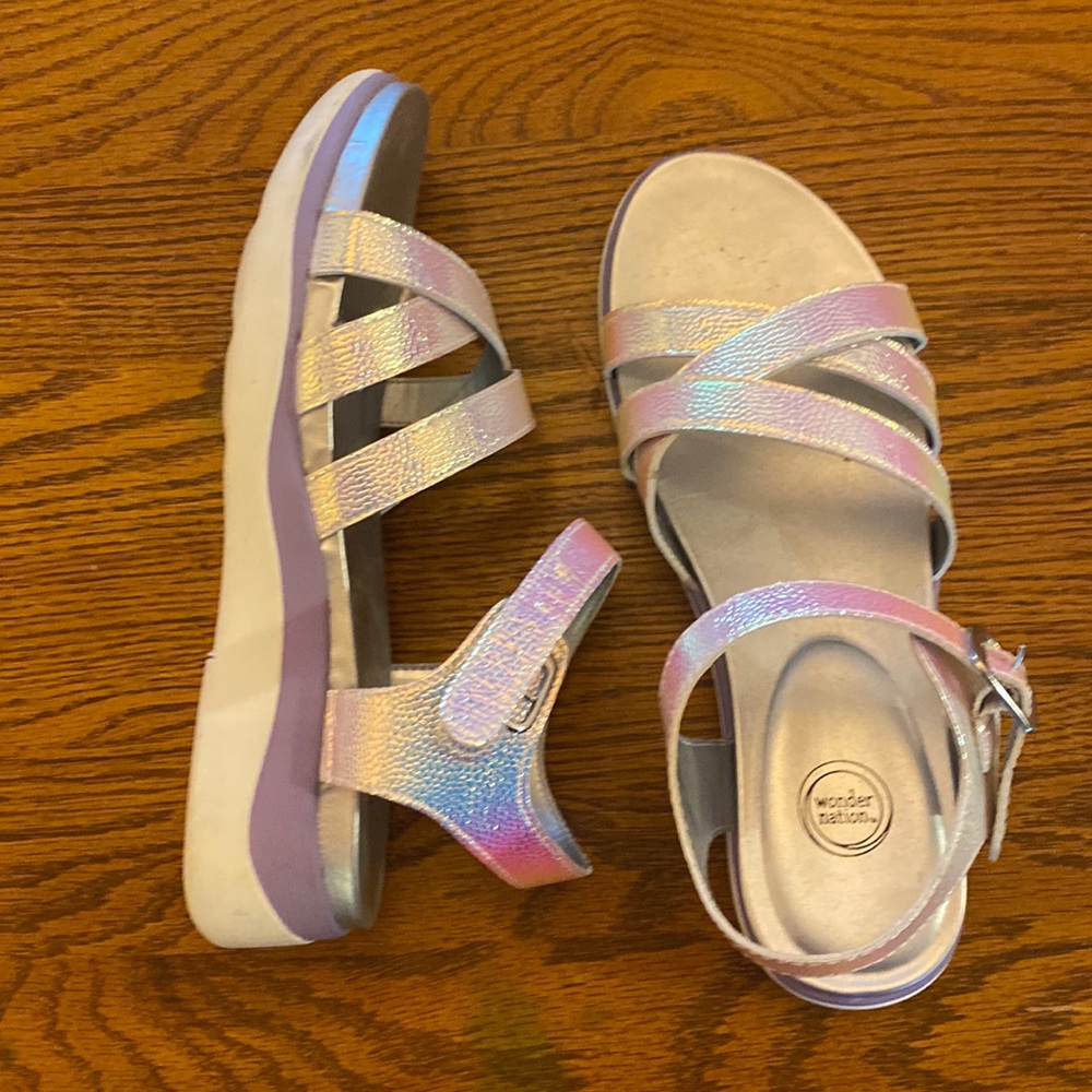 Purple dress shoes/sandals